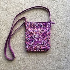 Vera Bradley Iconic RFID Mini Hipster - NWOT